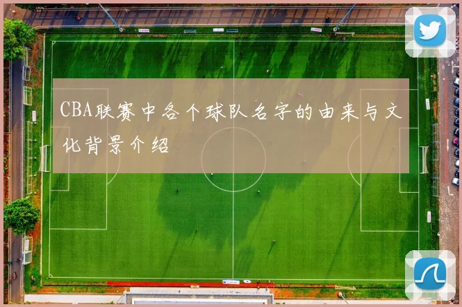 CBA联赛中各个球队名字的由来与文化背景介绍